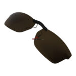 Custom Polarized  Clip On Replacement Sunglasses For Oakley CROSSLINK OX8030 55x18 (Bronze Brown)