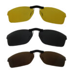 Custom Polarized  Clip On Sunglasses For Oakley CROSSLINK OX8030 55x18 (Bronze Brown, Black,Yellow)