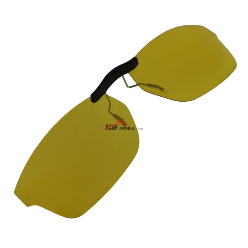 Custom Polarized  Clip On Replacement Sunglasses For Oakley CROSSLINK OX8030 55x18 (Yellow) - Night Vision - Image 2