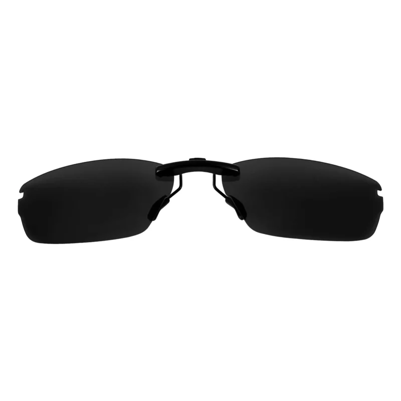 Custom Polarized Clip on Replacement Sunglasses For Oakley JACKKNIFE 4.0 51x19 (Black Color)