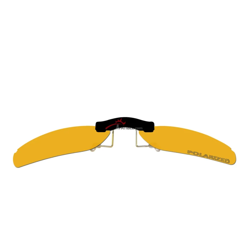 Custom Polarized  Clip On Replacement Sunglasses For Oakley WINGSPAN OX5040 5040 53x17 (Yellow) - Night Vision - Image 5