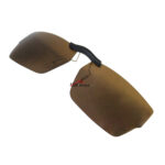 Custom Polarized Clip-On Replacement Sunglasses For Oakley MUFFLER 53x18 (Bronze Brown)