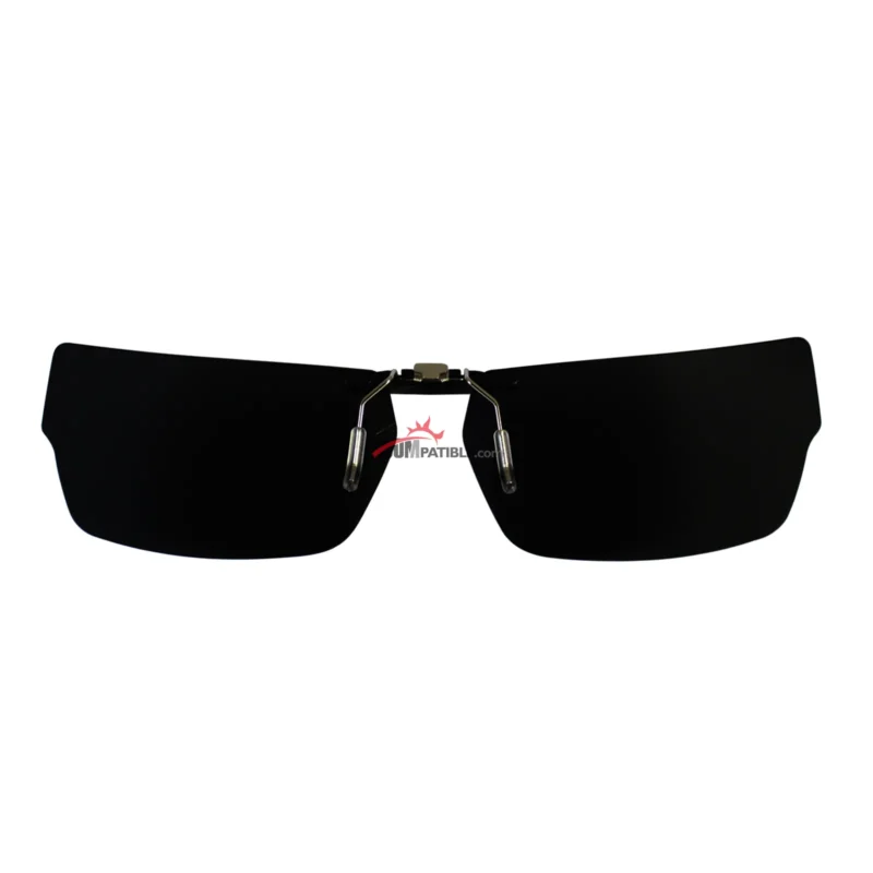 Custom Polarized Clip On Replacement Sunglasses For Oakley MUFFLER 53x18 (Black Color) - Image 3