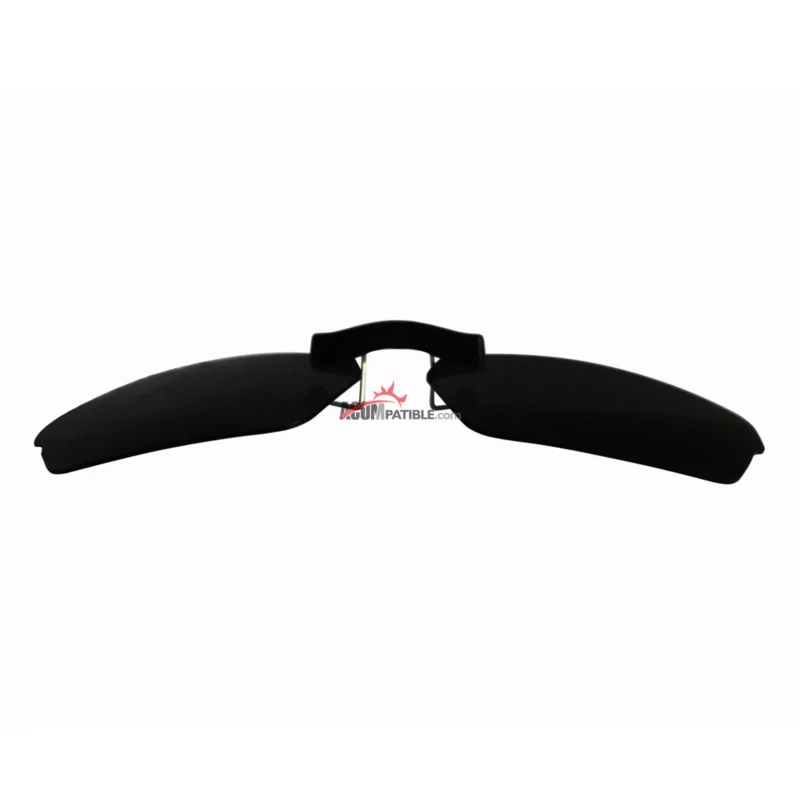 Custom Polarized Clip On Replacement Sunglasses For Oakley MUFFLER 53x18 (Black Color) - Image 4