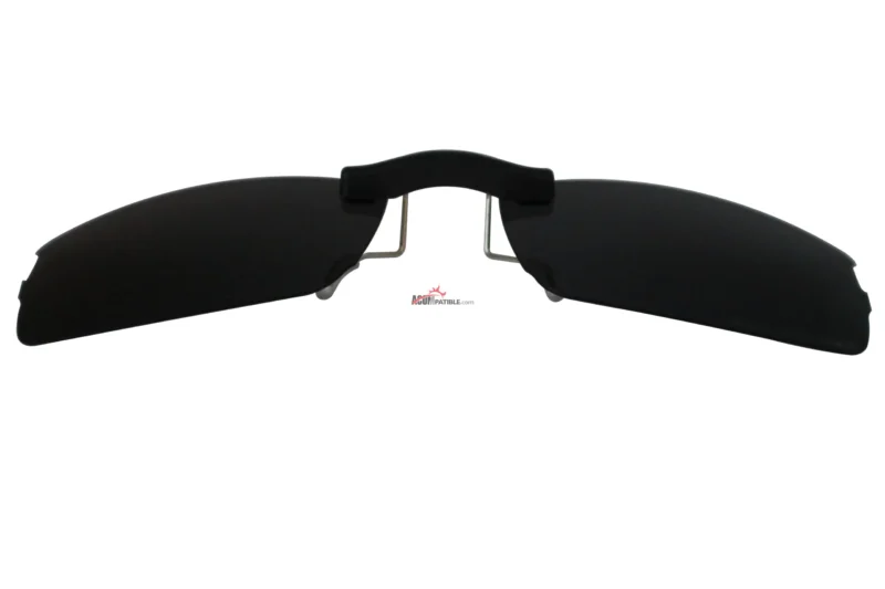 Custom Polarized Clip On Replacement Sunglasses For Oakley HALFSHOCK OX3119 3119 55x19 (Black) - Image 5