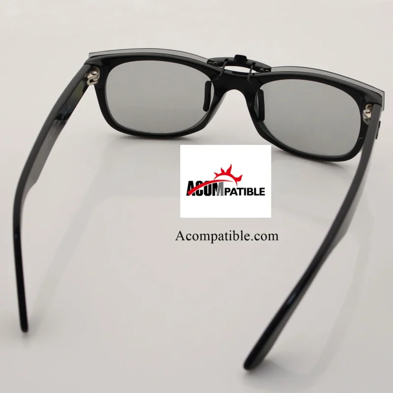 Photochromic Replacement 10-20% Polarized Lenses For RayBan NEW WAYFARER RB5184 (RX5184) 50x18 (Adapt Grey) - Image 3