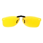 Custom Polarized Clip on Sunglasses For RayBan NEW WAYFARER RB5184 (RX5184) 50x18 (Yellow)-Night VIsion