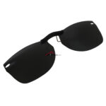 Custom Polarized Clip on Sunglasses For RayBan WAYFARER RB5184 (RX5184) 52X18 (Black)