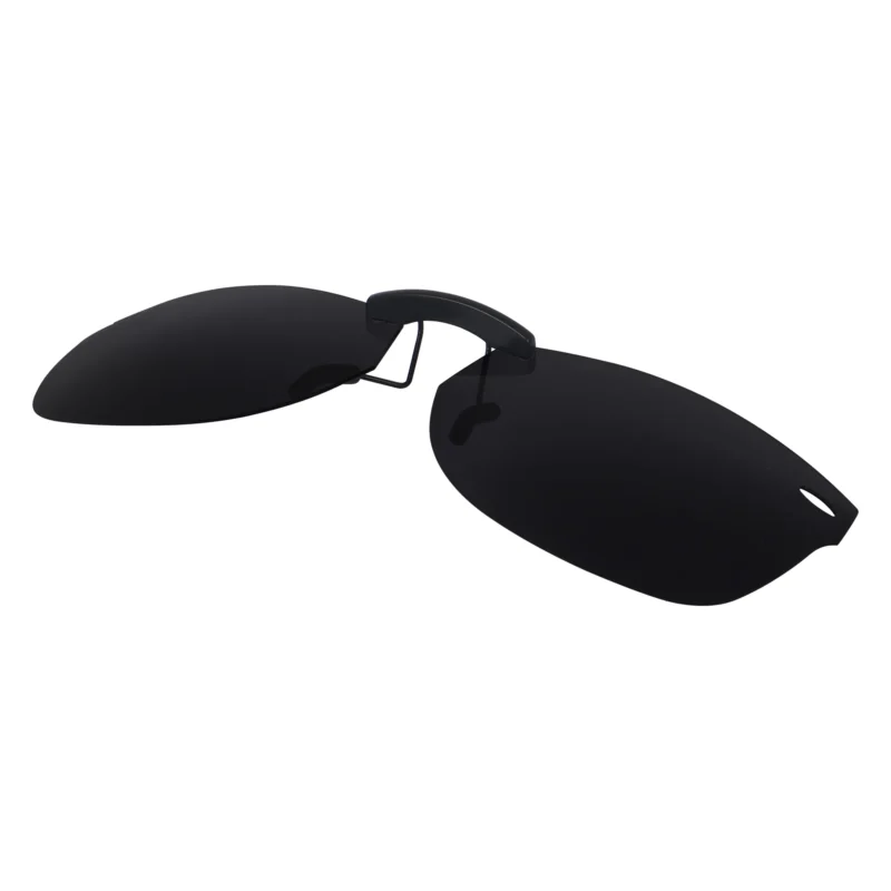 Custom Polarized Clip on Sunglasses For RayBan WAYFARER RB5184 (RX5184) 52X18 (Black) - Image 2