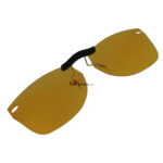 Custom Polarized Clip on Sunglasses For RayBan WAYFARER RB5184 (RX5184) 52X18 (Yellow) - Night Vision