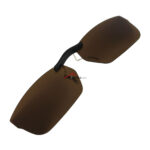 Custom Polarized Clip on Replacement Sunglasses For Oakley 1060 BUCKET 53x17-F OX1060 (Bronze Brown)