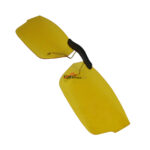 Custom Polarized Clip on Replacement Sunglasses For Oakley SERVO (51) OX1066 1066 51x18 (Yellow) - Night Vision