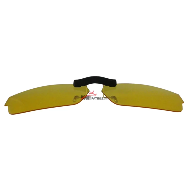 Custom Polarized Clip on Replacement Sunglasses For Oakley SERVO (51) OX1066 1066 51x18 (Yellow) - Night Vision - Image 4