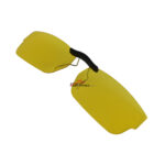 Custom Polarized Clip on Replacement Sunglasses For Oakley 1080 SERVO (55) OX1080 55x18 (Yellow) - Night Vision