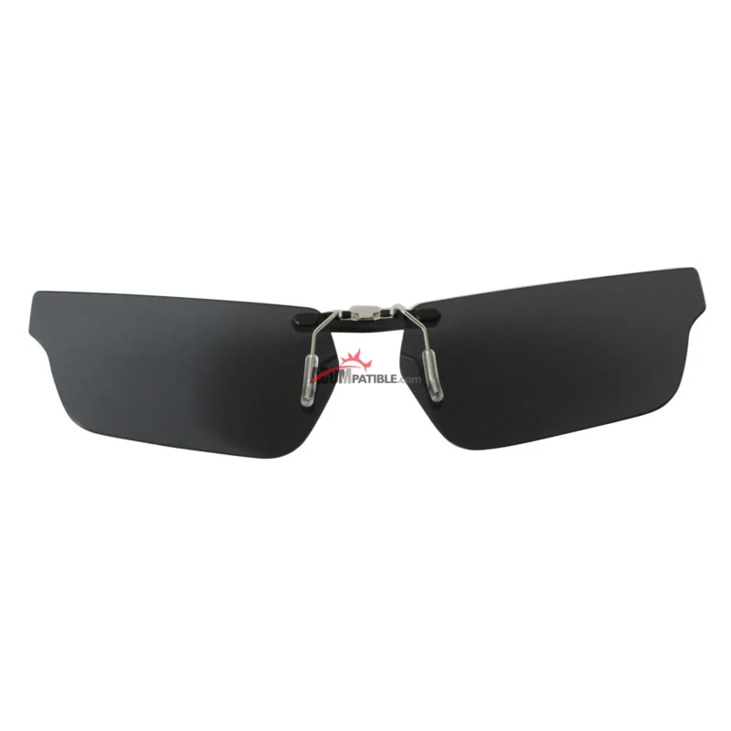 Custom Polarized  Clip On Replacement Sunglasses For Oakley CROSSLINK SWEEP OX8031 55x18 (Black) - Image 3