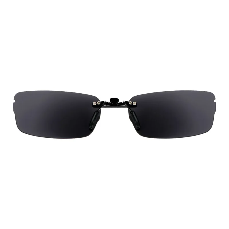 Custom Polarized Clip On Replacement Sunglasses For Oakley RHINOCHASER OX3111 52 X19 (Black) - Image 4