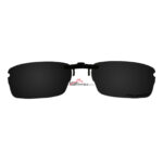 Custom Polarized Hook Up Replacement Sunglasses For Oakley RHINOCHASER OX3111 3111 52x19 (Black)