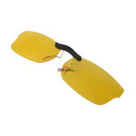 Custom Polarized  Clip On Sunglasses For RayBan RB5187 (RX5187) 52x16 (Yellow) - Night Vision
