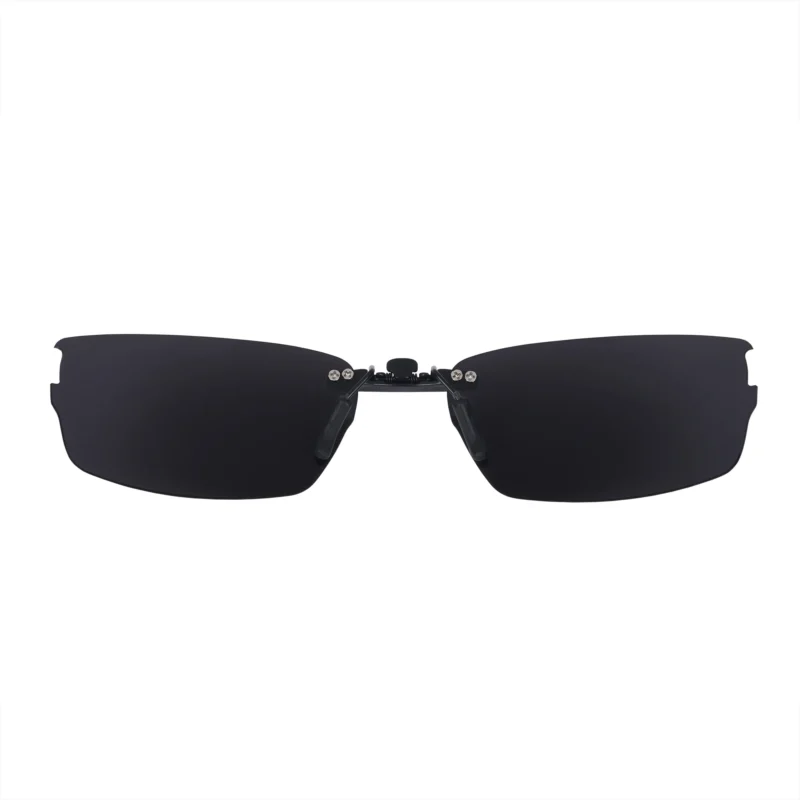 Custom Polarized Clip On Replacement Sunglasses For Oakley DOUBLE TAP OX3123 3123 53x18 (Black) - Image 3