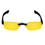 Custom Polarized Clip On Sunglasses For Oakley DOUBLE TAP OX3123 3123 53x18 (Yellow) - Night Vision