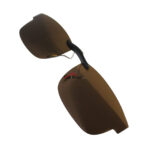 Custom Polarized Clip on Replacement Sunglasses For Oakley CARBON PLATE (55) OX5079 55x18 (Bronze Brown)