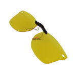 Custom Polarized Clip On Sunglasses For RAYBAN RB5228 (RX5228) 50-17-140 50x17 (Yellow) - Night Vision