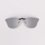 Custom Polarized Clip-on Sunglasses For RayBan CLUBMASTER  RB5154 (RX5154) 51-21-145 (Silver Coating)