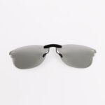 Custom 20% Polarized Clip-on Photochromic Sunglasses For RayBan CLUBMASTER  RB5154 (RX5154) 51-21-145 (Adapt Grey)