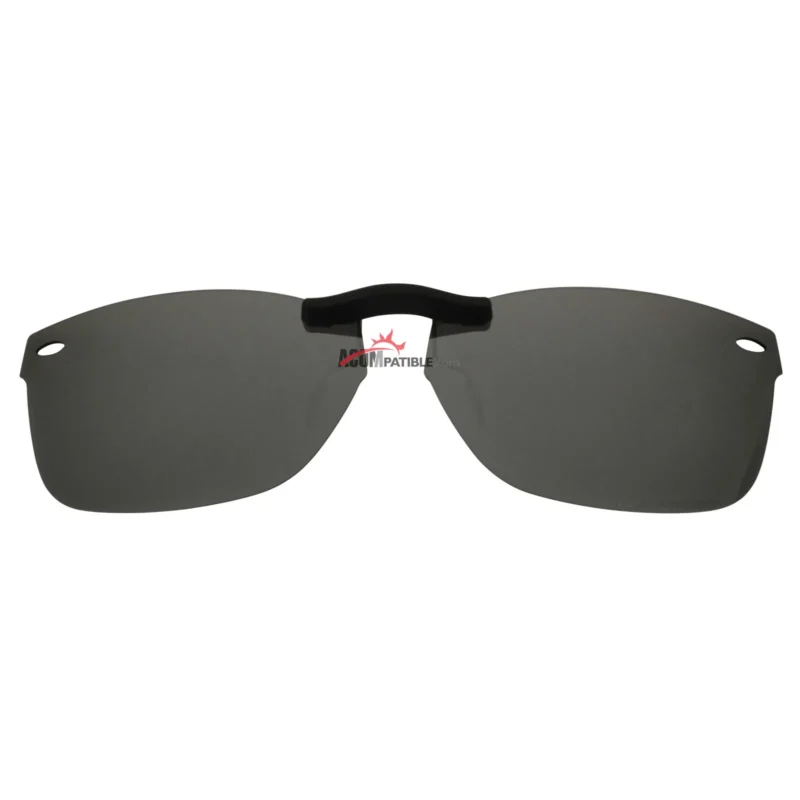 Custom Polarized Clip on Sunglasses For RayBan RB5228 (RX5228) 53-17-140 (Silver Coating)