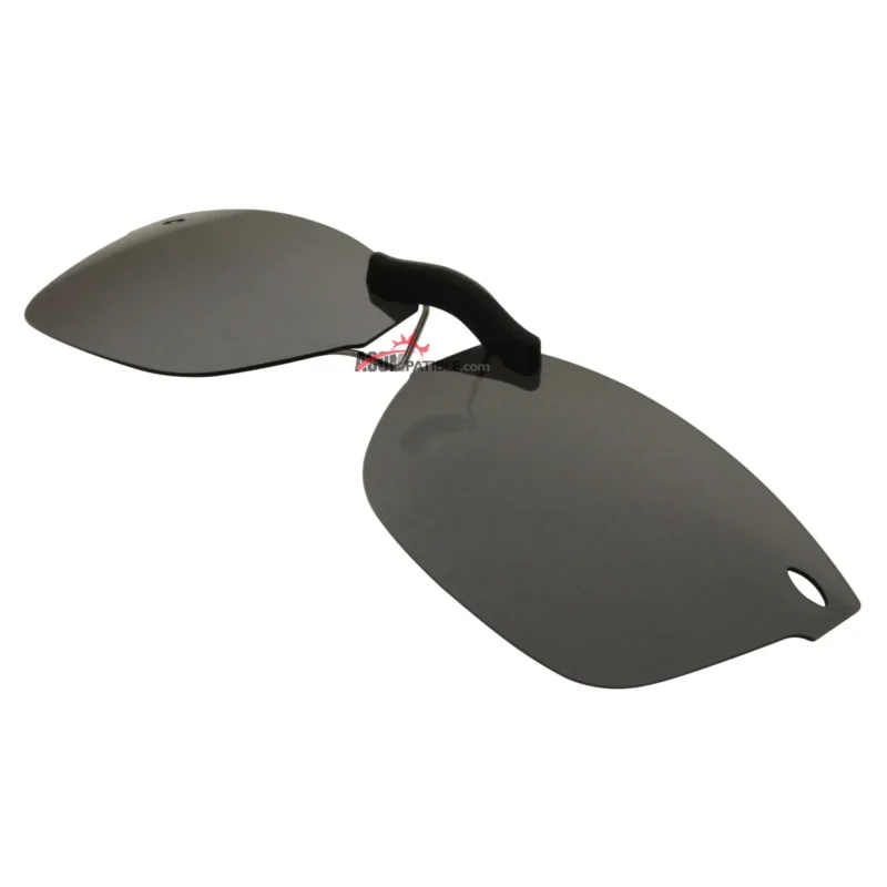 Custom Polarized Clip on Sunglasses For RayBan RB5228 (RX5228) 53-17-140 (Silver Coating) - Image 2