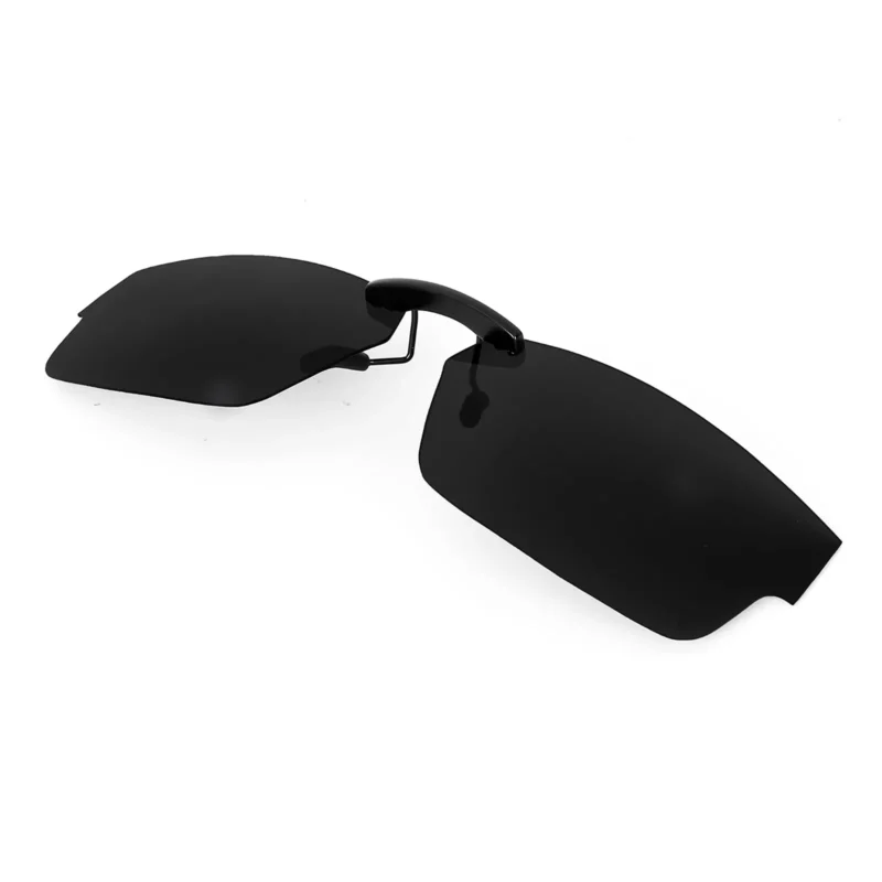 Custom Polarized Clip On Replacement Sunglasses For Oakley Airdrop (53) OX8046 53-18-143 (Black) - Image 2