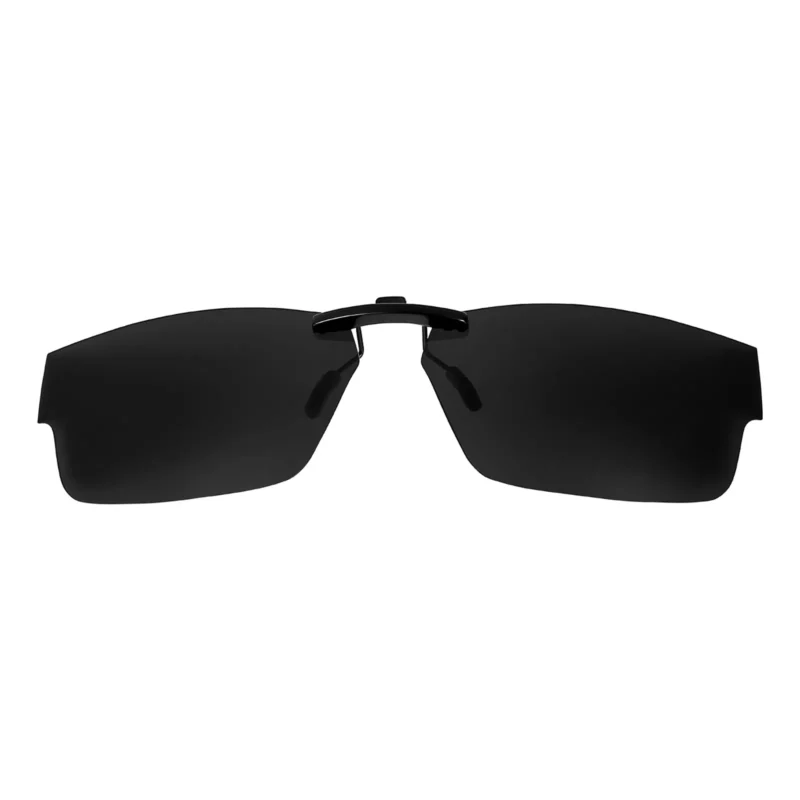 Custom Polarized Clip On Replacement Sunglasses For Oakley Airdrop (53) OX8046 53-18-143 (Black)