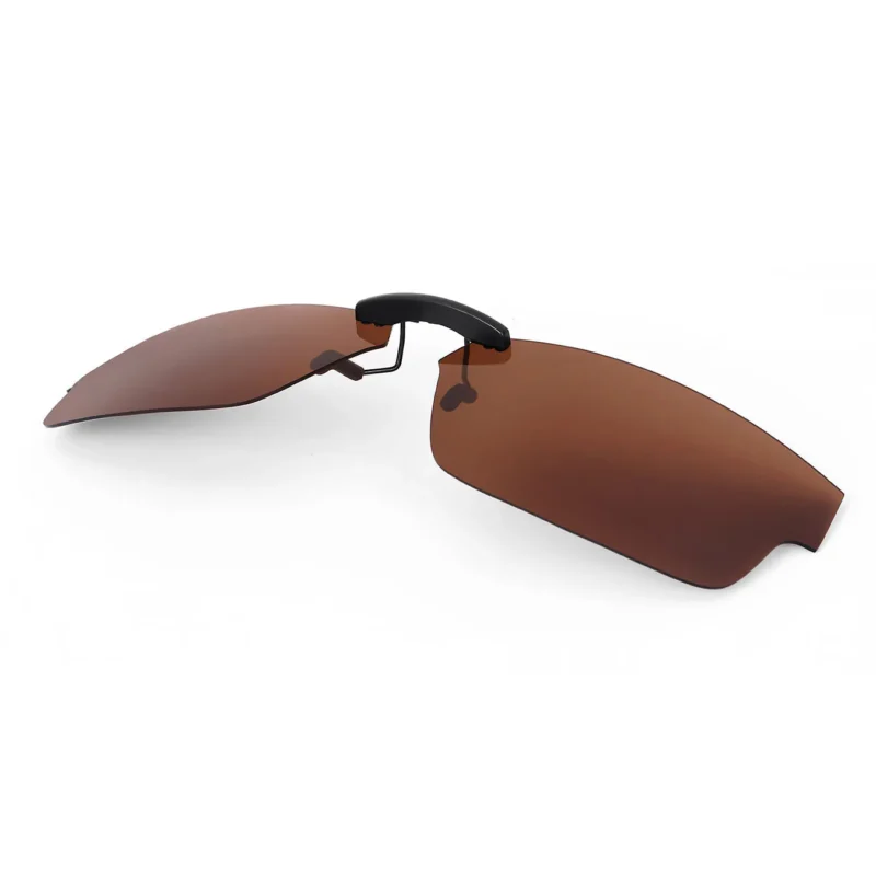 Custom Polarized  Clip On Replacement Sunglasses For Oakley Airdrop (55) OX8046 55-18-143 (Bronze Brown) - Image 2