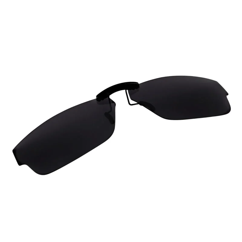 Custom Polarized Clip On Replacement Sunglasses For Oakley Airdrop (57) OX8046 57-18-143 (Black) - Image 2