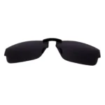 Custom Polarized Clip On Replacement Sunglasses For Oakley Airdrop (57) OX8046 57-18-143 (Black)