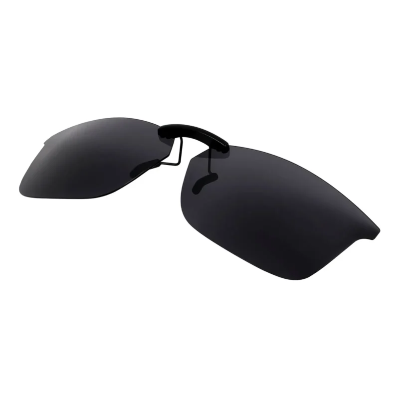 Custom Polarized  Clip On Sunglasses For RayBan RB7047 (56mm) 56-17-145 (Black Color) - Image 3