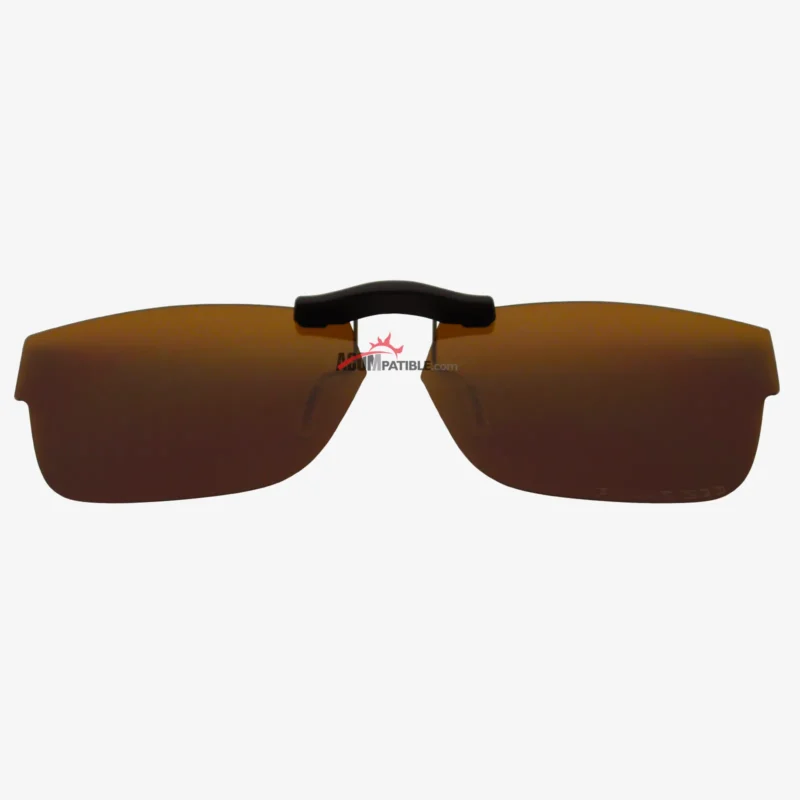 Custom Polarized Clip-On Sunglasses For Ray-Ban RB5268 48-17-135 48x17 (Bronze Brown) - Image 2