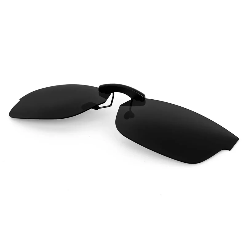 Custom Polarized Clip On Sunglasses For Ray-Ban RB5268 (50mm) 50-17-135 50x17 (Black Color) - Image 2