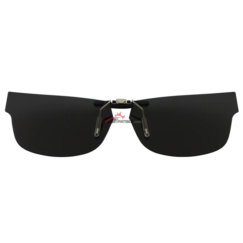 Custom Polarized Clip On Sunglasses For Ray-Ban RB5268 (50mm) 50-17-135 50x17 (Black Color) - Image 3