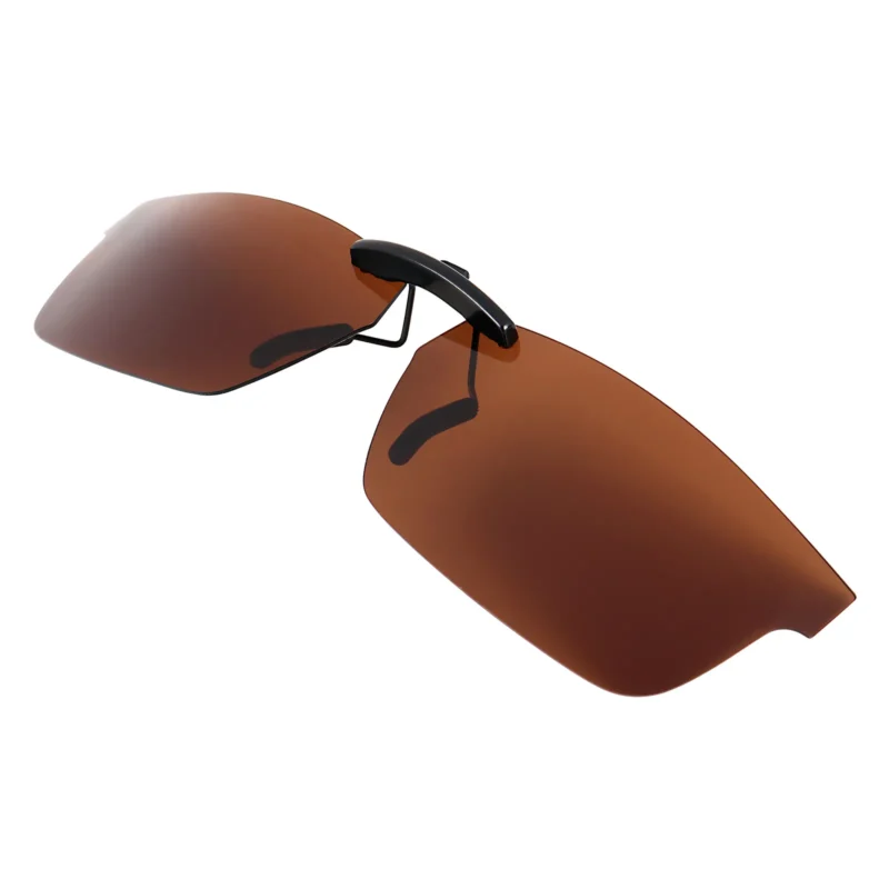 Custom Polarized Clip on Sunglasses For RayBan RB5277 (52mm) 52-17-140 (Bronze Brown) - Image 2