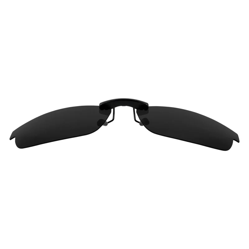 Custom Polarized Clip on Replacement Sunglasses For Oakley CARBON PLATE (53) OX5079 53x18 (Black Color) - Image 2