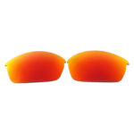 Replacement Polarized Lenses for Oakley Flak Jacket (Fire Red Mirror)