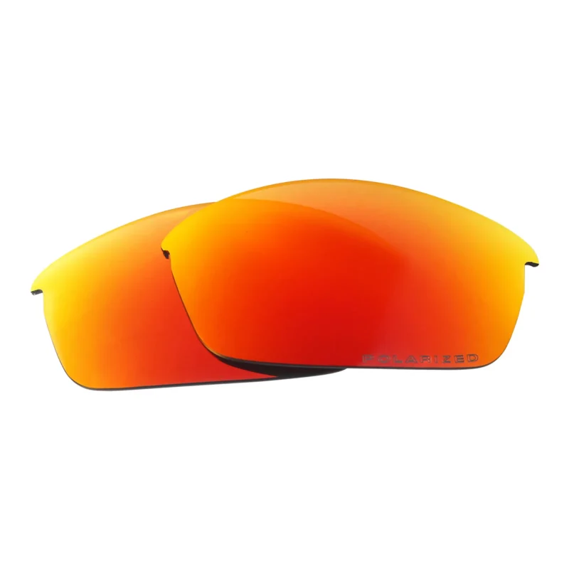 Replacement Polarized Lenses for Oakley Flak Jacket (Fire Red Mirror) - Image 5