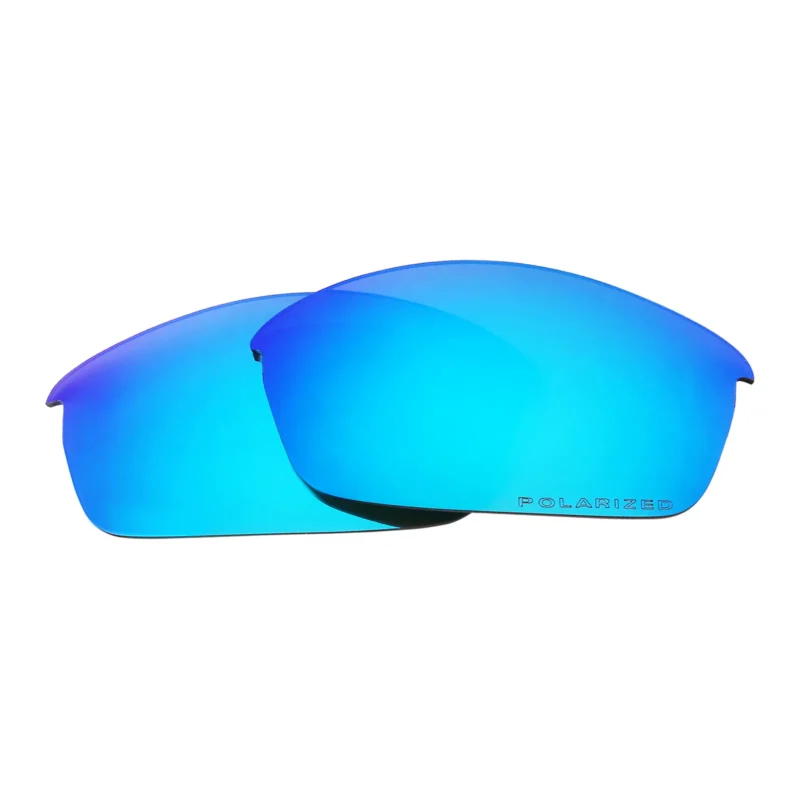 Replacement Polarized Lenses for Oakley Flak Jacket (Ice Blue Mirror) - Image 2