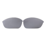 Replacement Polarized Clear Lenses for Oakley Half Jacket 2.0 OO9144 (Silver Mirror)