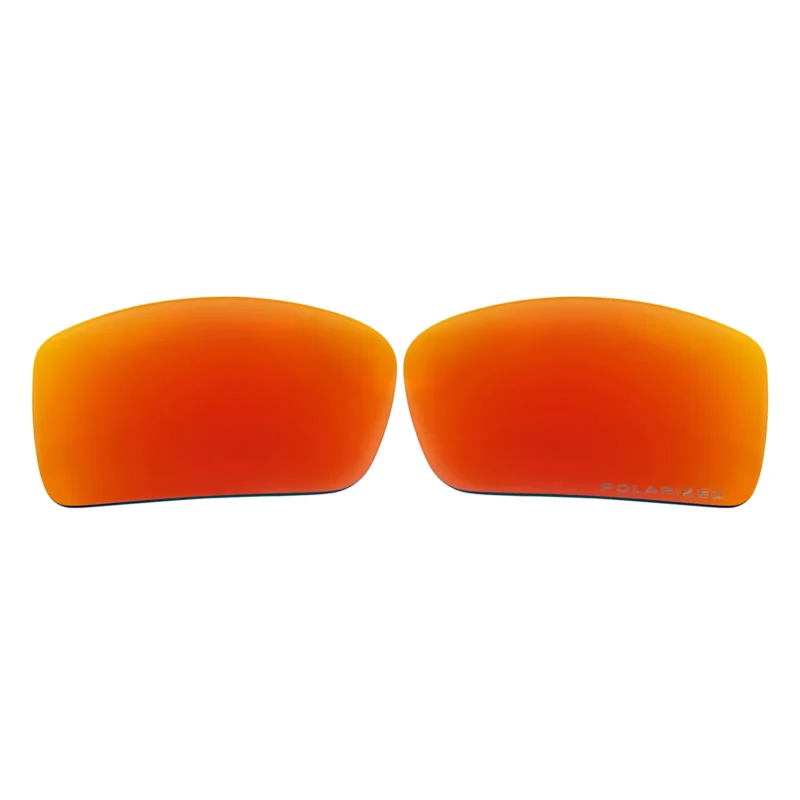 Replacement Polarized Lenses for Oakley Gascan (Fire Red Mirror)