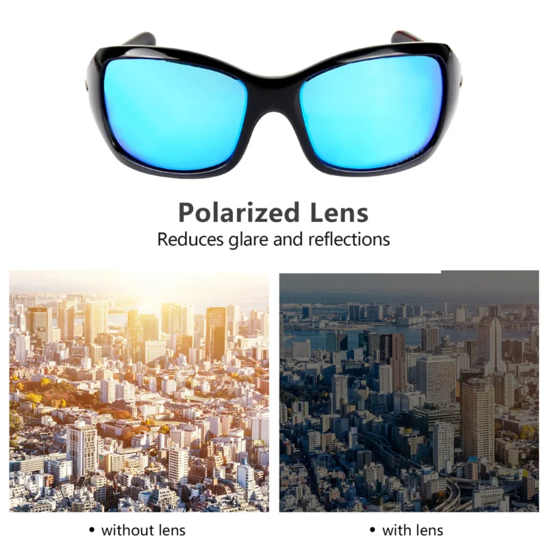 Replacement Polarized Lenses for Oakley Ravishing (Blue Mirror) - Image 3