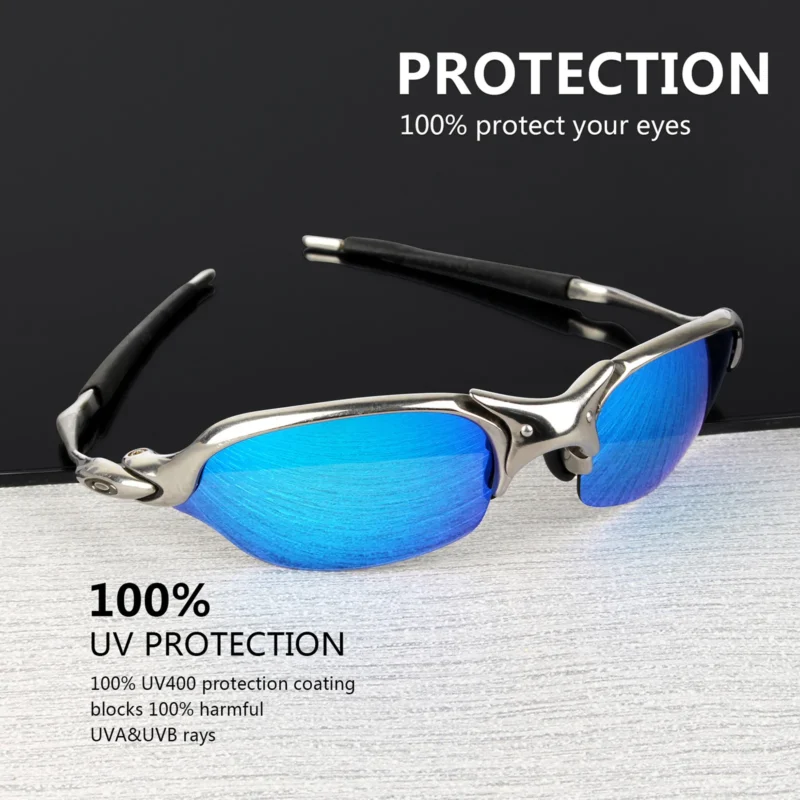 Replacement Polarized Lenses for Oakley Romeo 2 (Blue Coating) - Image 3