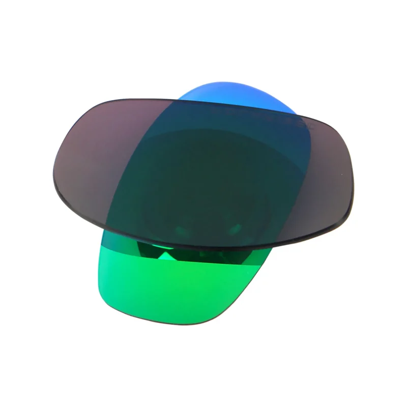 Replacement Polarized Lenses for Oakley Square Wire 2.0 (Green Mirror) - Image 3