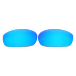 Replacement Polarized Lenses for Oakley Square Wire 2.0 (Ice Blue Mirror)